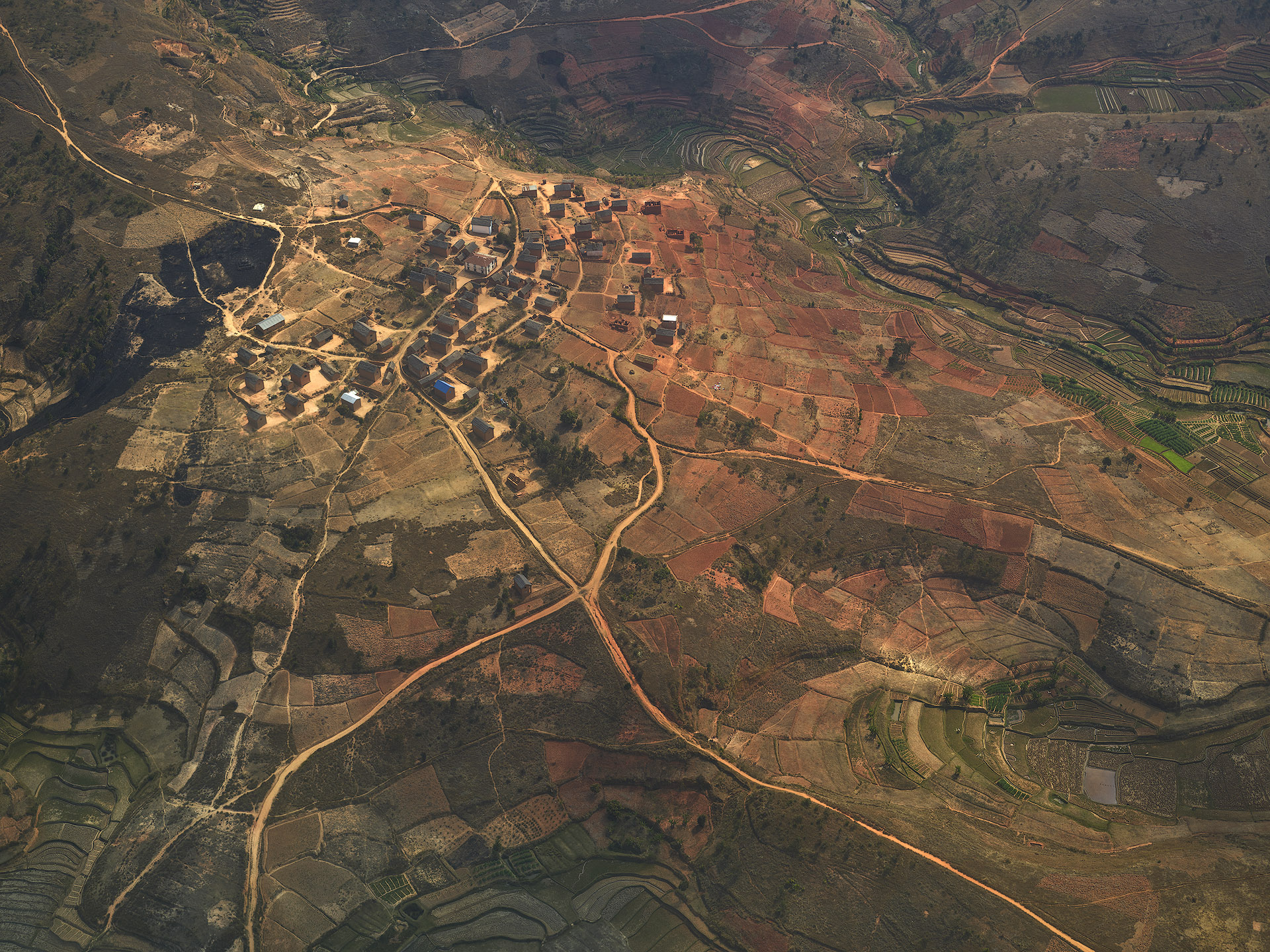 Aerial Village
