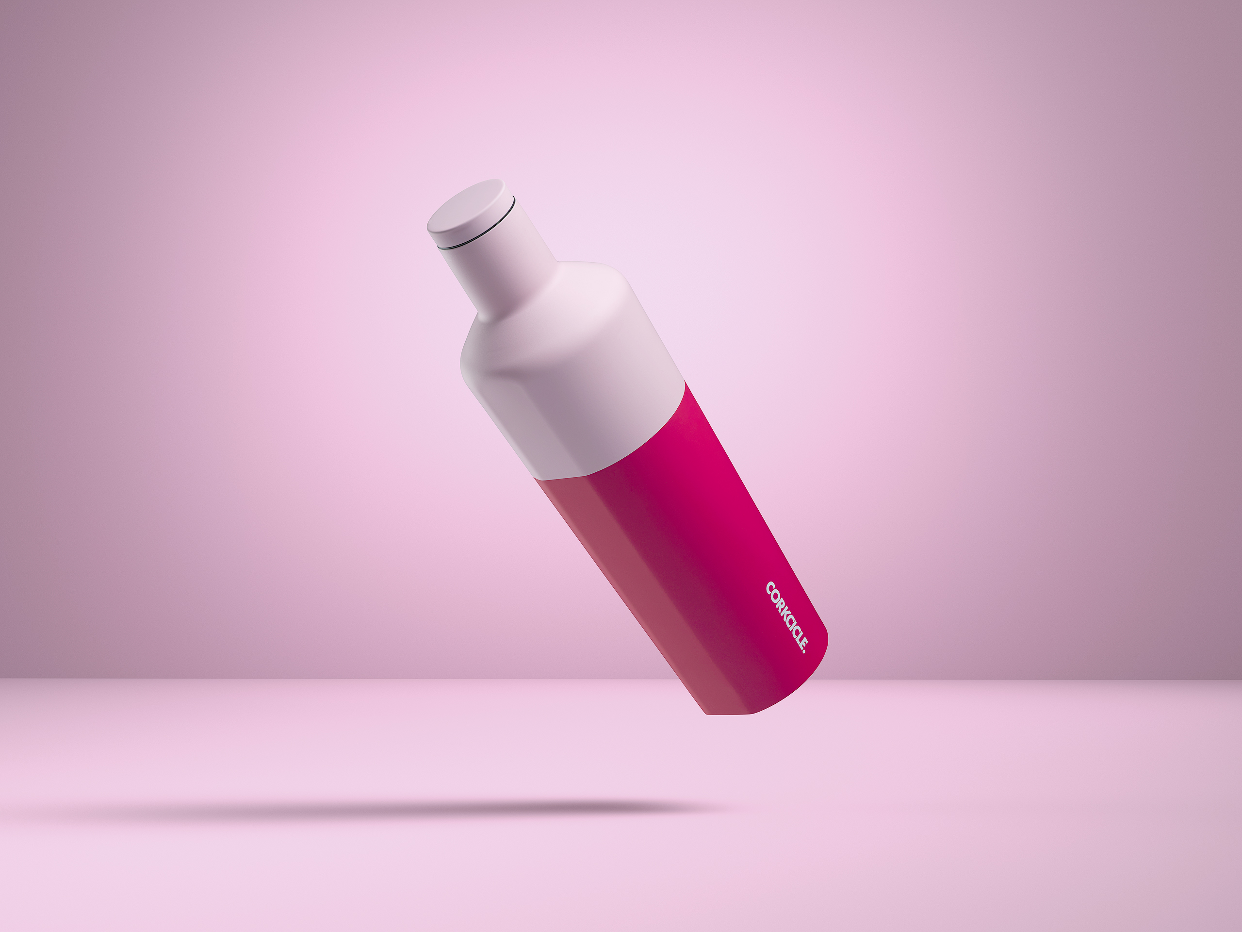 Corkcicle Pink Red