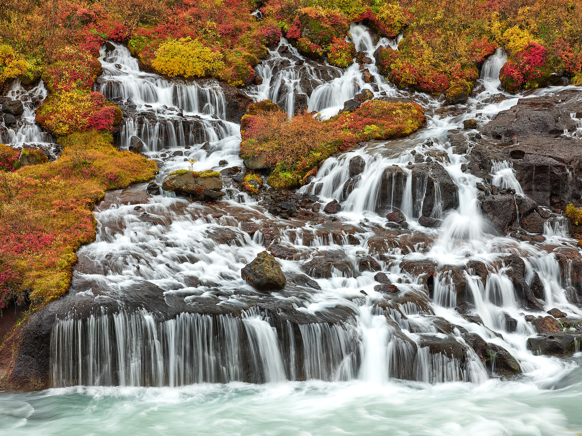 Waterfall Iceland 