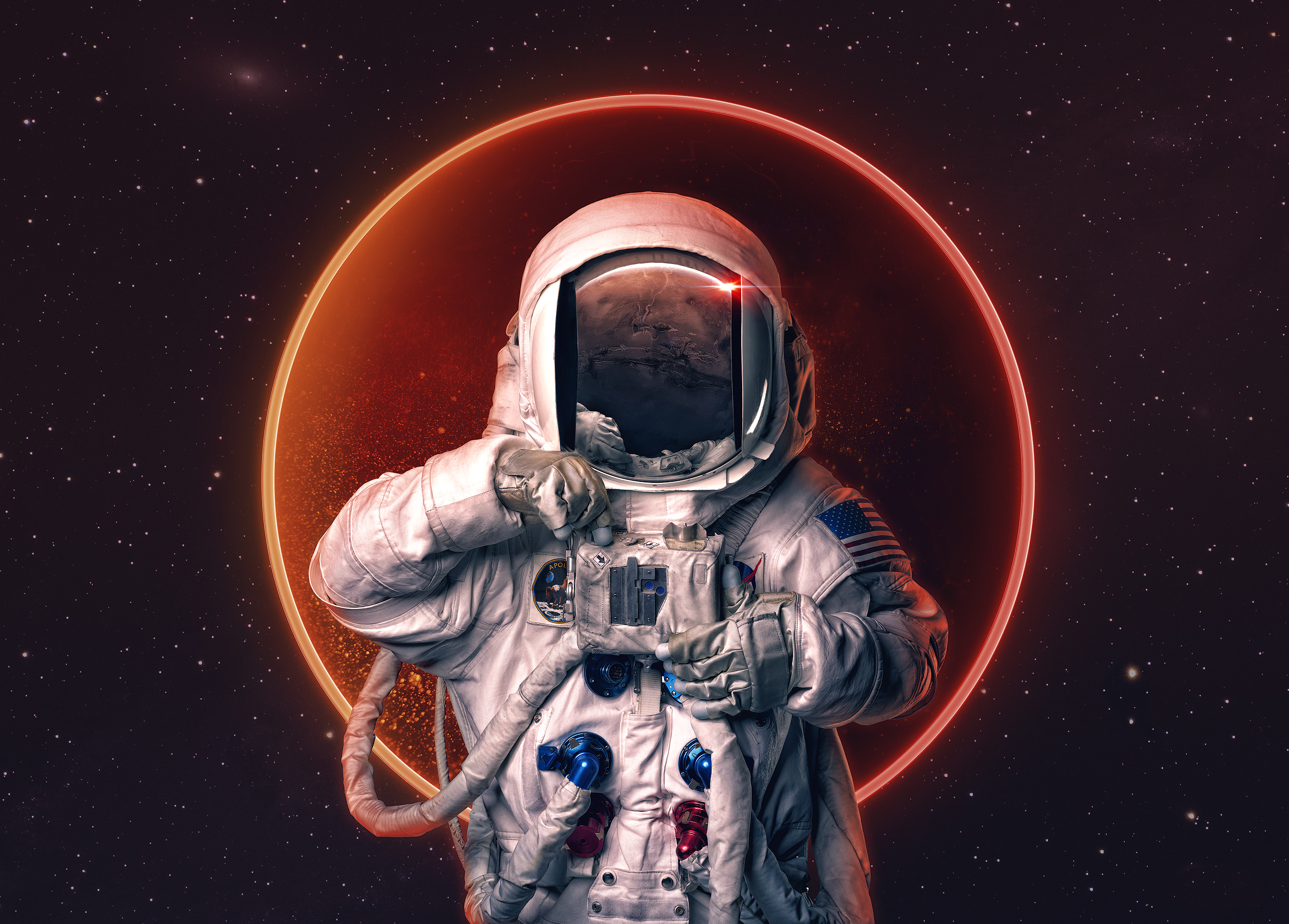 NASA Spacesuit Front