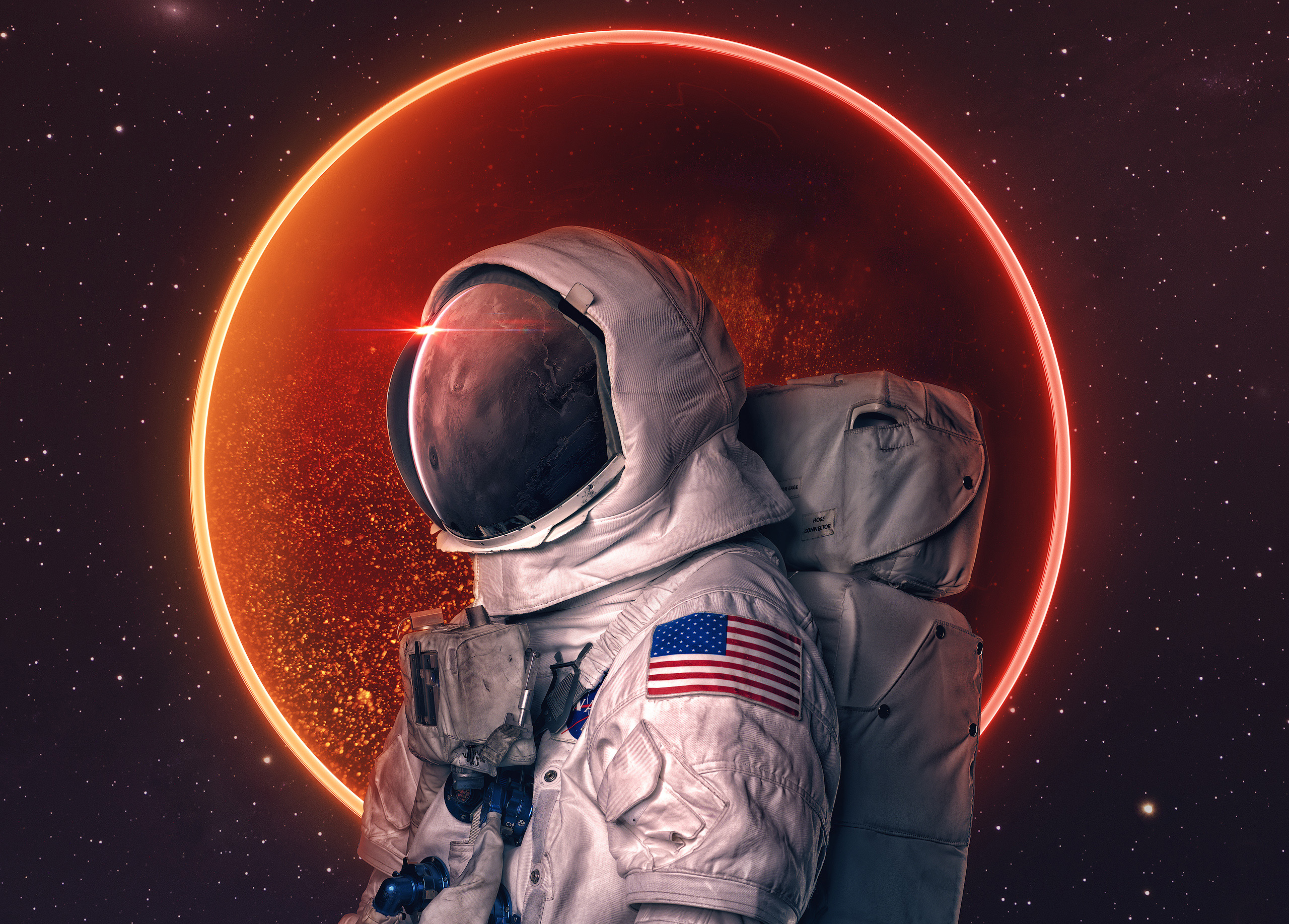 NASA Spacesuit Side