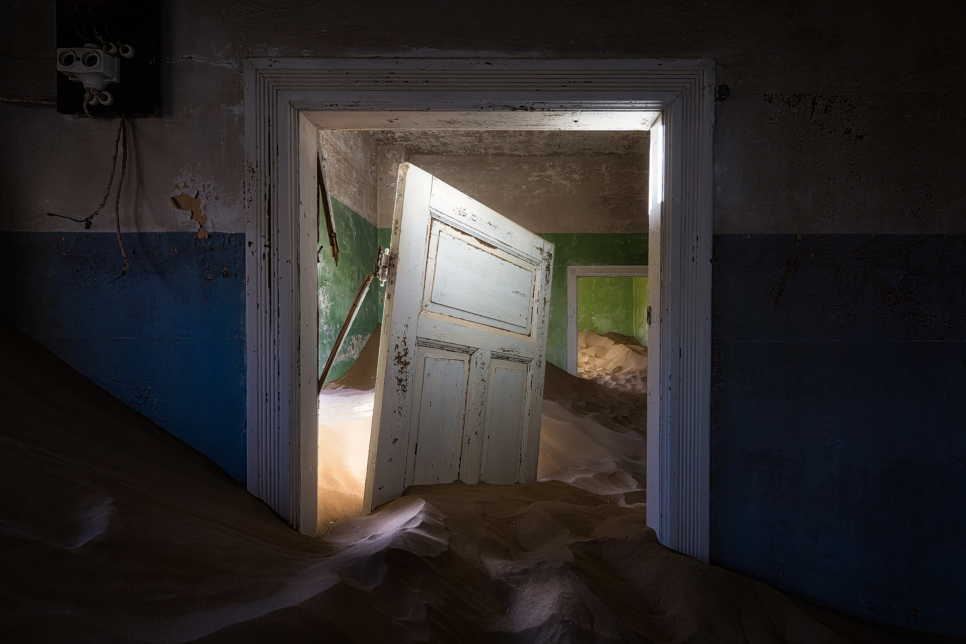 Andrei Duman Kolmanskop, Namibia Broken Door  05